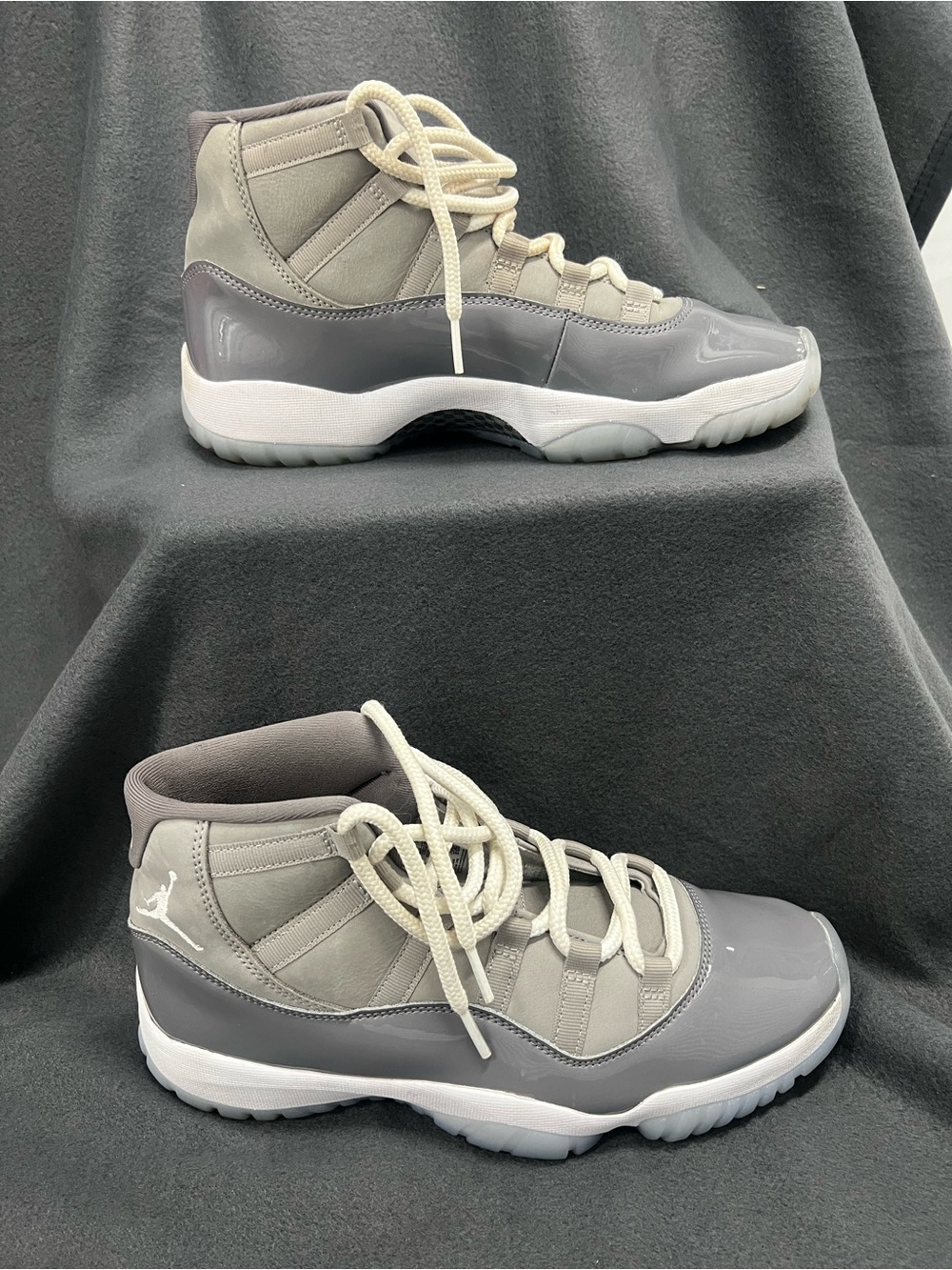 Jordan Retro 11 Sneakers in Grey and White